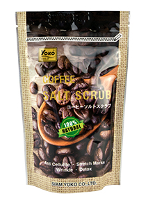 สครับผิวกาย yoko สูตรกากกาแฟ