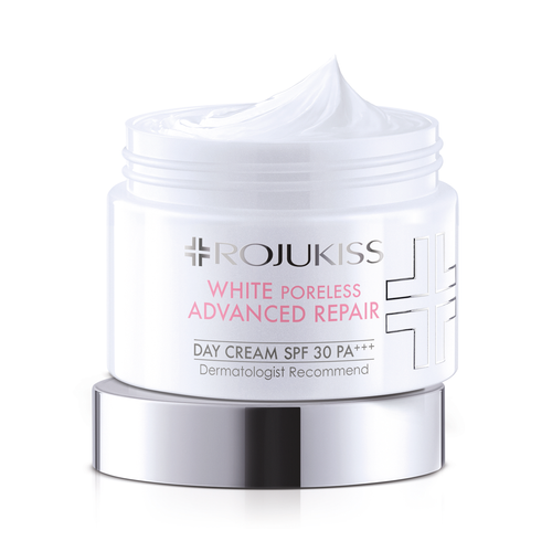 ครีมทาหน้า Rojukiss White Poreless Advanced Repair